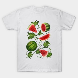 Watermelon and Vines T-Shirt